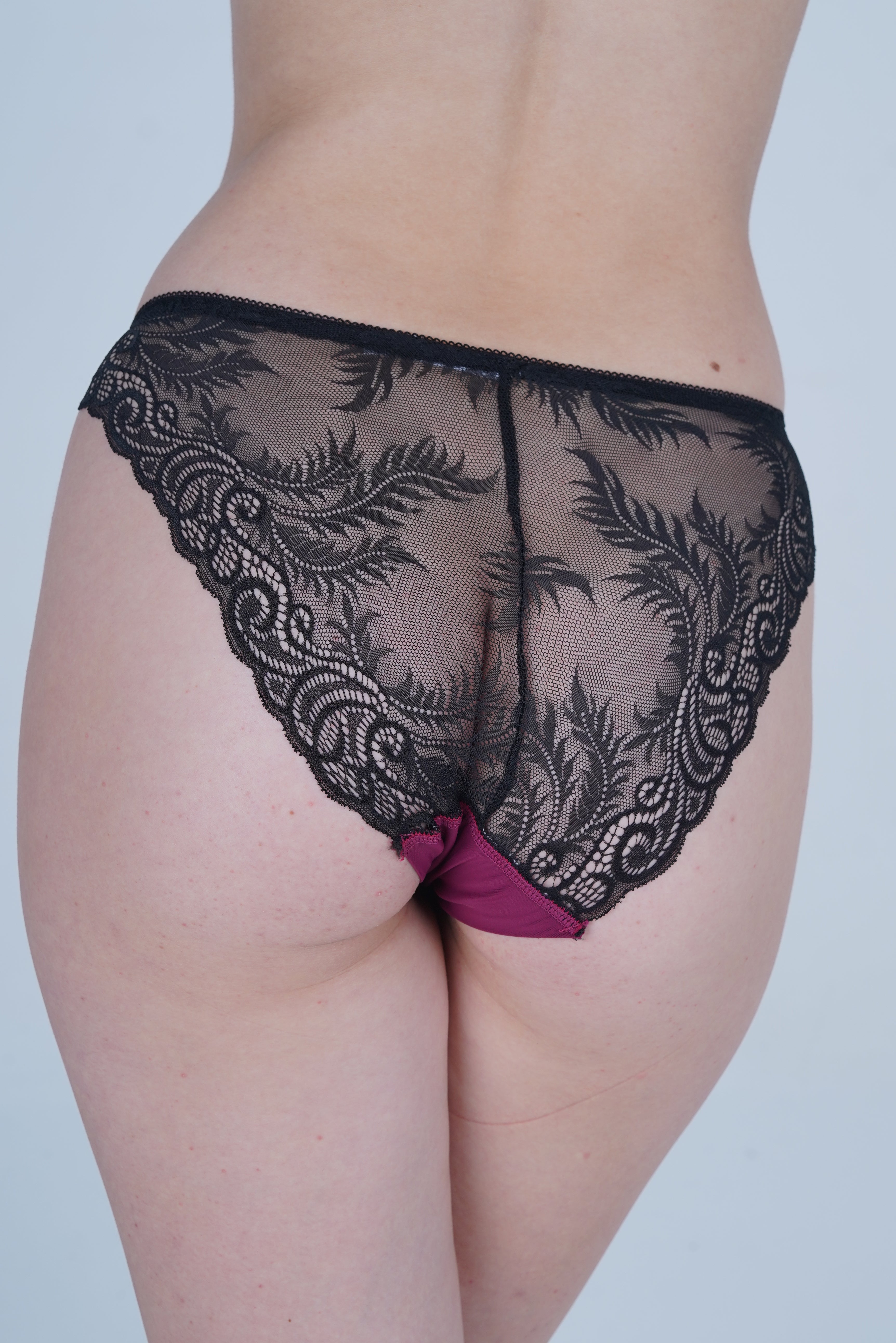 AXTZH Form & Feel Lace Brief XPTYFNETST1329IJ-SCARLET