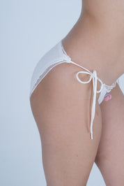AXTZH Sweet Tease Tie-Side Brief XPTYFCOKNOT0650IO-WHITE