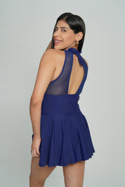 AXTZH Glow Swimwear-X5010-NAVY-1PF