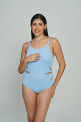 AXTZH Ocean Breeze Swimwear X4056-SBLUE-1PM