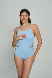 AXTZH Ocean Breeze Swimwear X4056-SBLUE-1PM