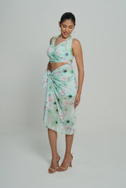 AXTZH Coastal Muse Swimwear-XSWIM3PS7350IY-MEAPR