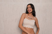 AXTZH Soft Allure Bralette-X5300-BEIGE-CN122