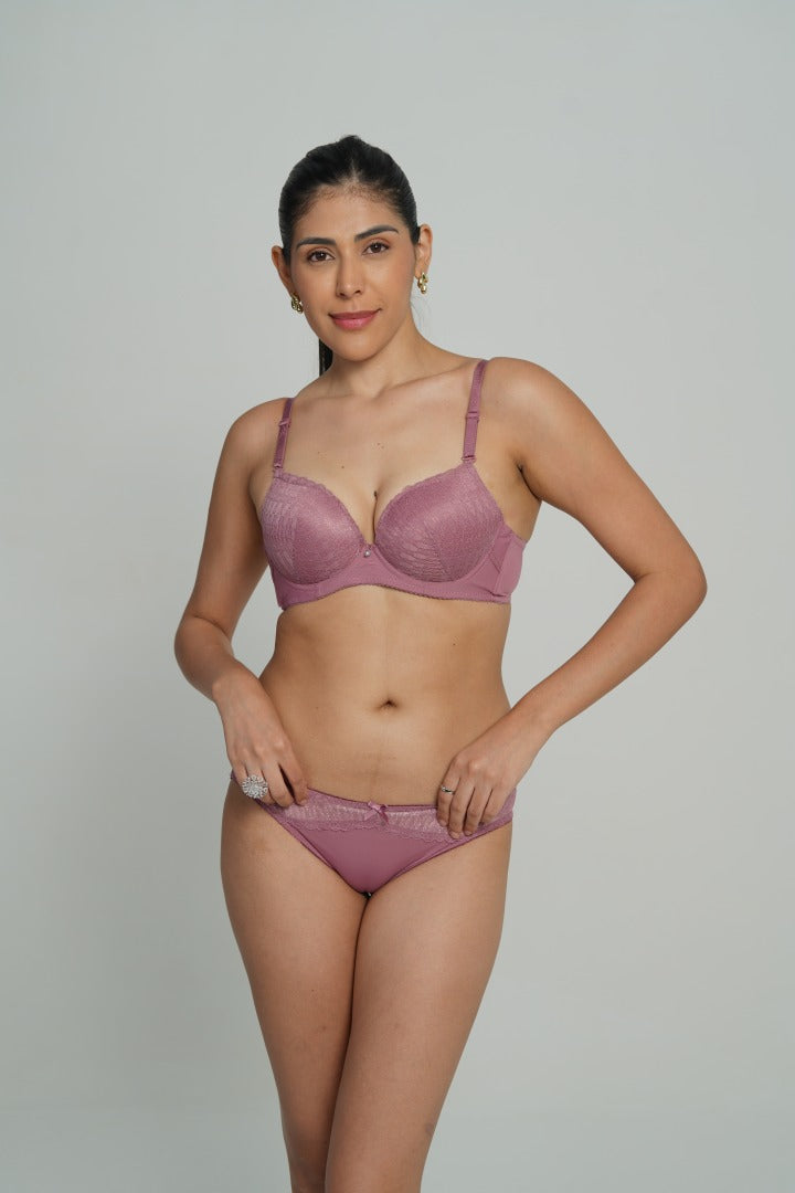 AXTZH BRA The Silken Grace Set – smooth, graceful, and luxurious AB2324-ROSE-DN202