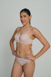 BELLAGIO Secret Bloom Lingerie Set BP1003-BLUSH