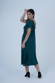 AXTZH Graceful 2-Piece Nightwear Ensemble X2501-PINE-F2M