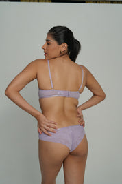Bellagio Lilac Mesh Detail Panty BP0002-L-LILAC