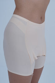 AXTZH One-Piece Seamless Shorts for Women with Smooth Finish and Comfort Waistband X6021-SKIN-SHSKP1