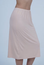 AXTZH Everyday Essential Women’s Inner Slip for Dresses, Sarees, and Long Outfits XSSLIPAR133-SKIN