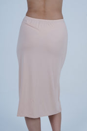 AXTZH Everyday Essential Women’s Inner Slip for Dresses, Sarees, and Long Outfits XSSLIPAR133-SKIN