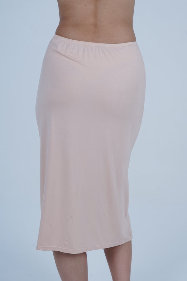 AXTZH Everyday Essential Women’s Inner Slip for Dresses, Sarees, and Long Outfits XSSLIPAR133-SKIN