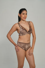 AXTZH BRA Elevate Support Set – focuses on support and lift with style AB1962-BRNLEO-DP102