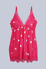 AXTZH Two-piece set with camisole and shorts X8035-REDPR-A4M