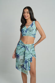 AXTZH Coastal Muse Swimwear-XSWIM3PS7350IY-GREPR