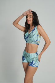 AXTZH Coastal Muse Swimwear-XSWIM3PS7350IY-GREPR