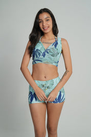 AXTZH Coastal Muse Swimwear-XSWIM3PS7350IY-GREPR