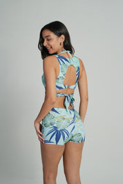 AXTZH Coastal Muse Swimwear-XSWIM3PS7350IY-GREPR