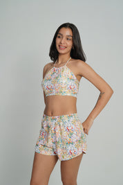 AXTZH Tidal Glow Three-Piece Swim Set X4027-IVOPR2-3PS