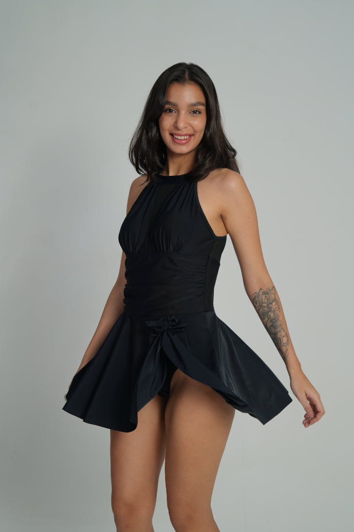 AXTZH Endless Glow Swimwear-X5010-BLACK-1PF