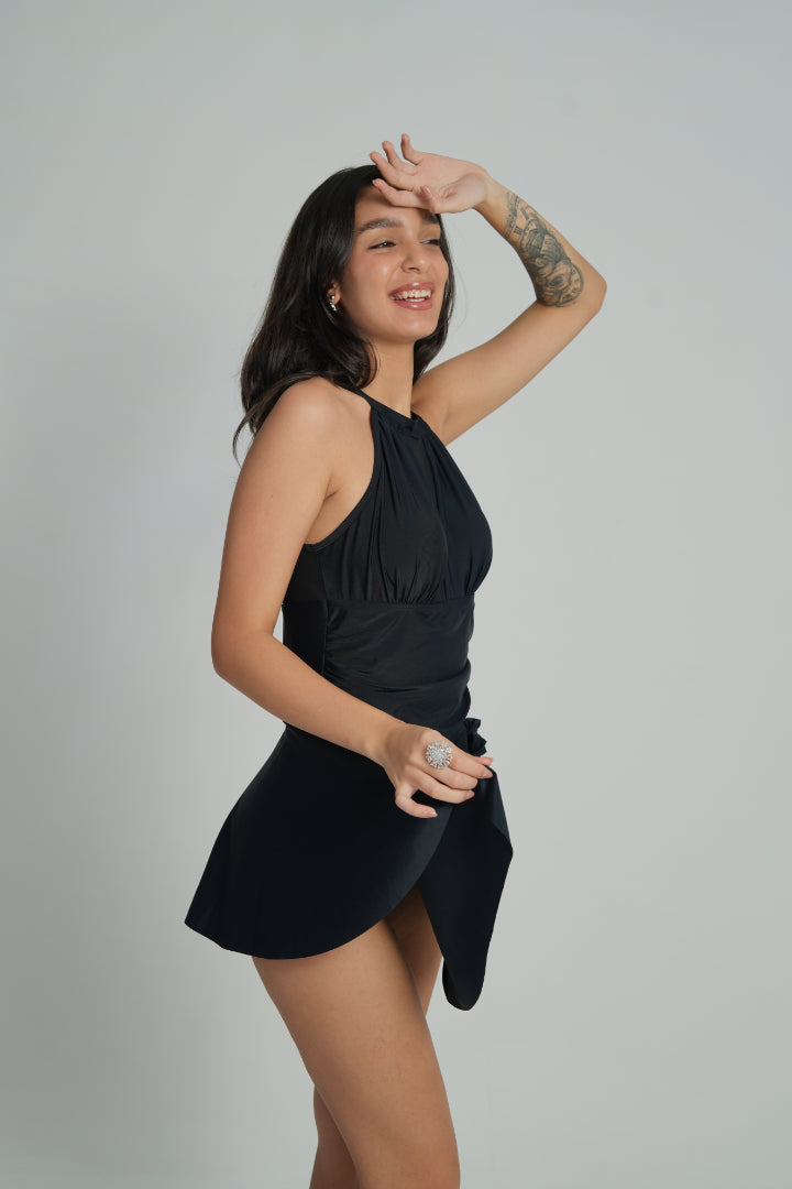 AXTZH Endless Glow Swimwear-X5010-BLACK-1PF