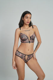 AXTZH Wild Moves Leopard Print Panty PSET AP2056-LEOPR1