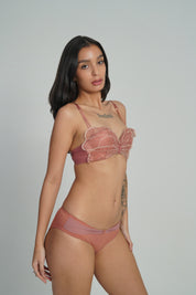 BELLAGIO Secret Bloom Lingerie Set BP0312-ROSE