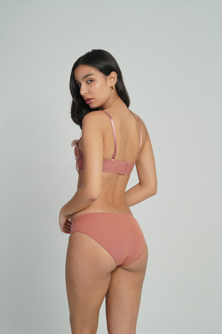 BELLAGIO Secret Bloom Lingerie Set BP0312-ROSE