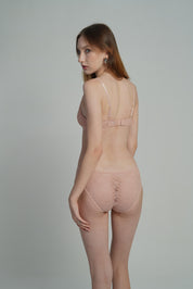 BELLAGIO Floral Lace Non-Padded BRA BB5519-LATTE-AN002