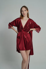 AXTZH Midnight Serenity Nightwear-X9565-SCARLET-F11S