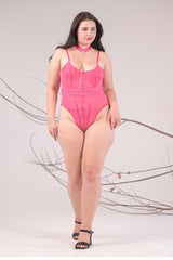 AXTZH Boss Glow Bodysuit X0003-FUCHSIA-BS1P
