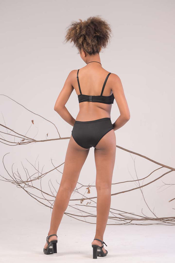 AXTZH Sexy Intimate  for Women – Bra with Matching Panty for Confident Allure AB7171-BLACK-DP102