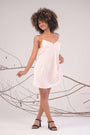 AXTZH Satin Slip Nightdress X3798-BLUSH-F1S