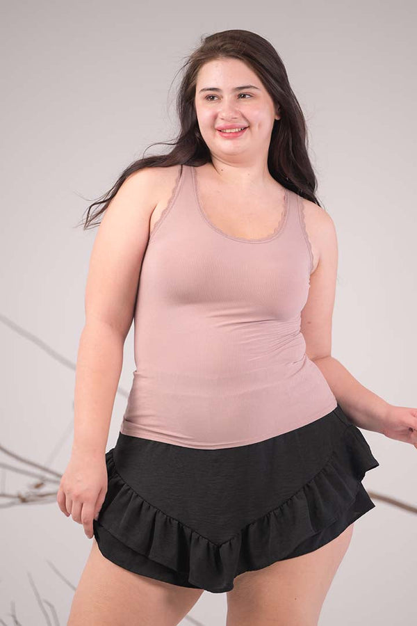 AXTZH Everyday Ribbed Camisole X0080-FF-G2MO