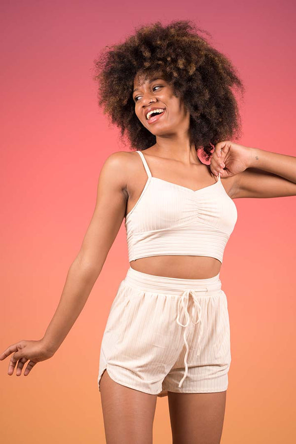 AXTZH 3-piece beachwear set X3062-PEARL-3PS