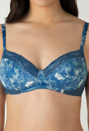 AMANTE BRA-BRA05701 Demure Padded Non-Wired Demi Bra