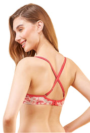 Enamor F023 Perfect Plunge T-Shirt Bra - Padded Wirefree Medium Coverage