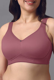 AMANTE BRA-BRA93801 MESA ROSE AIRY PADDED NON-WIRED SUPPORT BRA