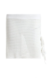 AXTZH Stylish Crochet Beachwear Set Offering Breezy Comfort and Alluring Appeal X4562-WHITE-BW2PF