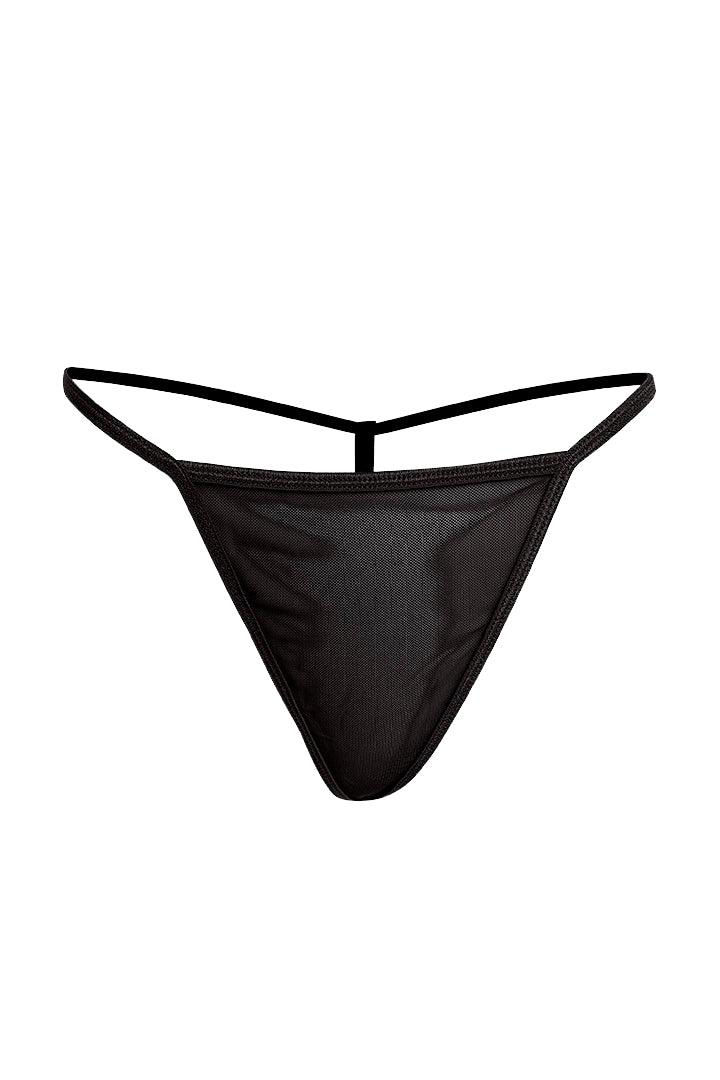 AXTZH Romantic Sheer Lingerie Nightwear for Women with Flowing Silhouette X8233-BLACK-F1N