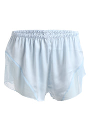 AXTZH Playful and Elegant 2-Piece Nightwear Set for Women with Delicate Sheer Detailing X0216-SBLUE-A4S