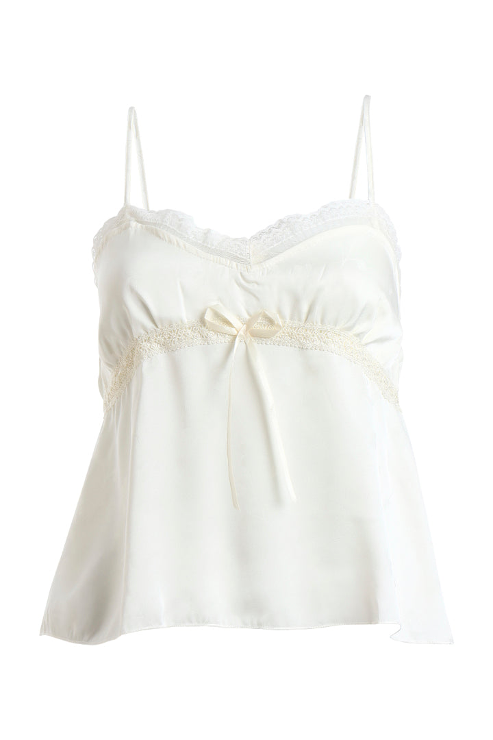 AXTZH Timeless Three-Piece Nightwear Set with Robe, Lace Accents, and Relaxed Fit for Everyday Luxury X0903-IVORY-NSL3PS