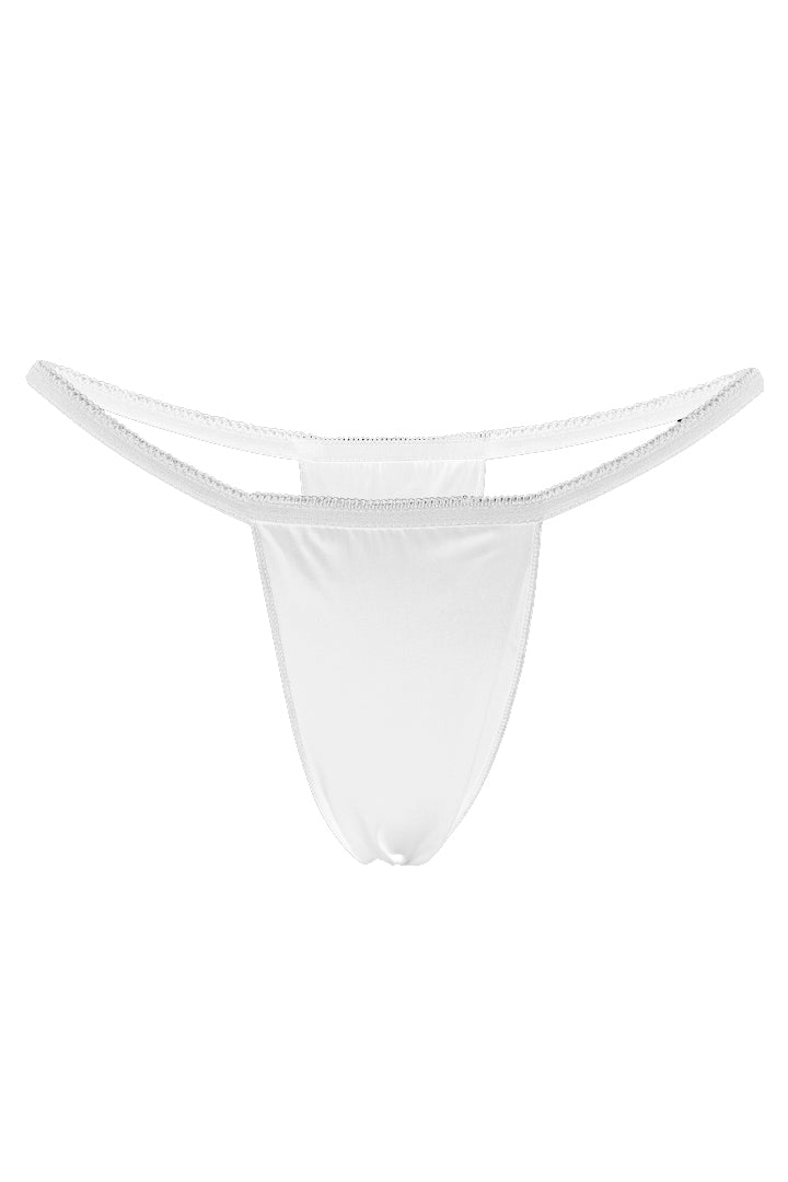 AXTZH Sophisticated and Alluring Nightwear Ensemble Featuring a Full-Length Gown with Sheer Accents X5101-WHITE-F22S