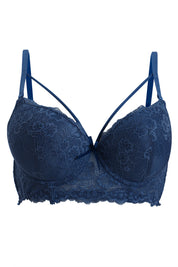 AXTZH Women’s Lingerie Bra Designed for Comfort, Allure, and Feminine Style AB3102-SBLUE-DN102