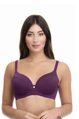 AMANTE BRA -E0001 Ultimo Smooth Definition Padded Wired Bra -Grape