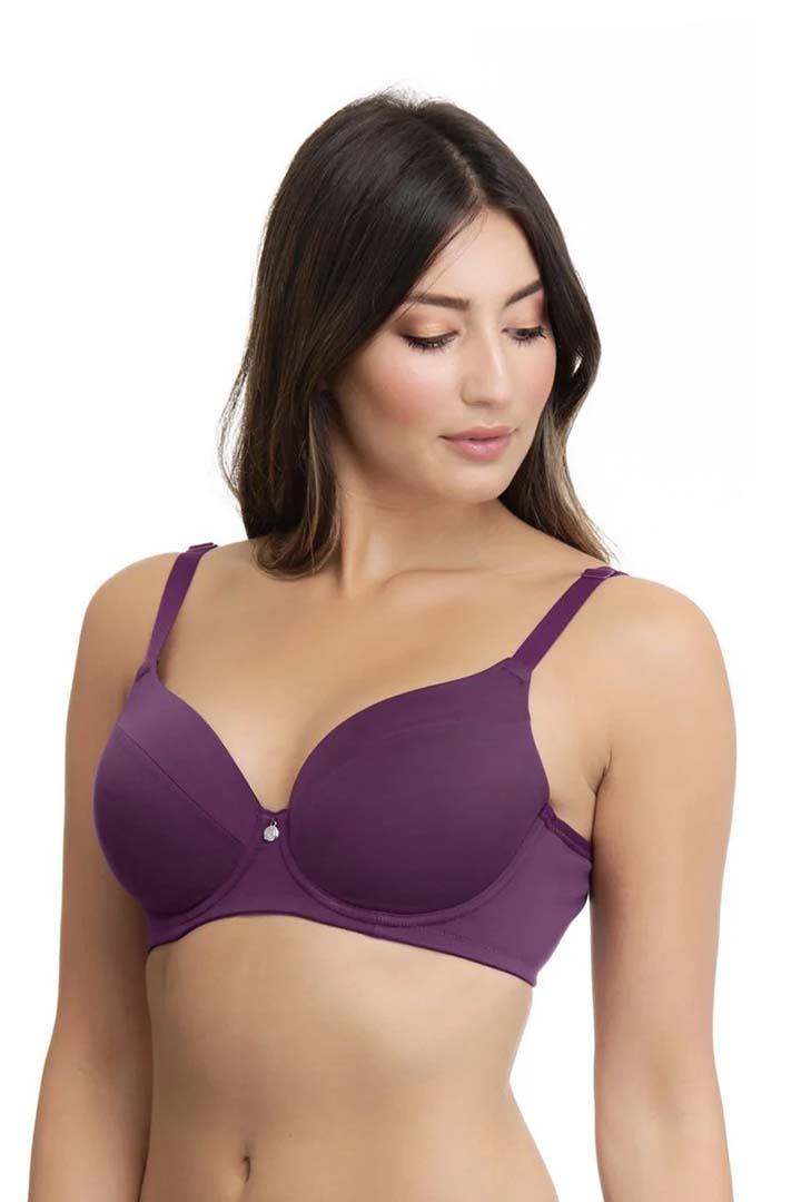 AMANTE BRA -E0001 Ultimo Smooth Definition Padded Wired Bra -Grape