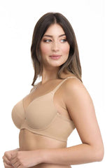 AMANTE BRA -E0001 Ultimo Smooth Definition Padded Wired Bra -Sandalwood