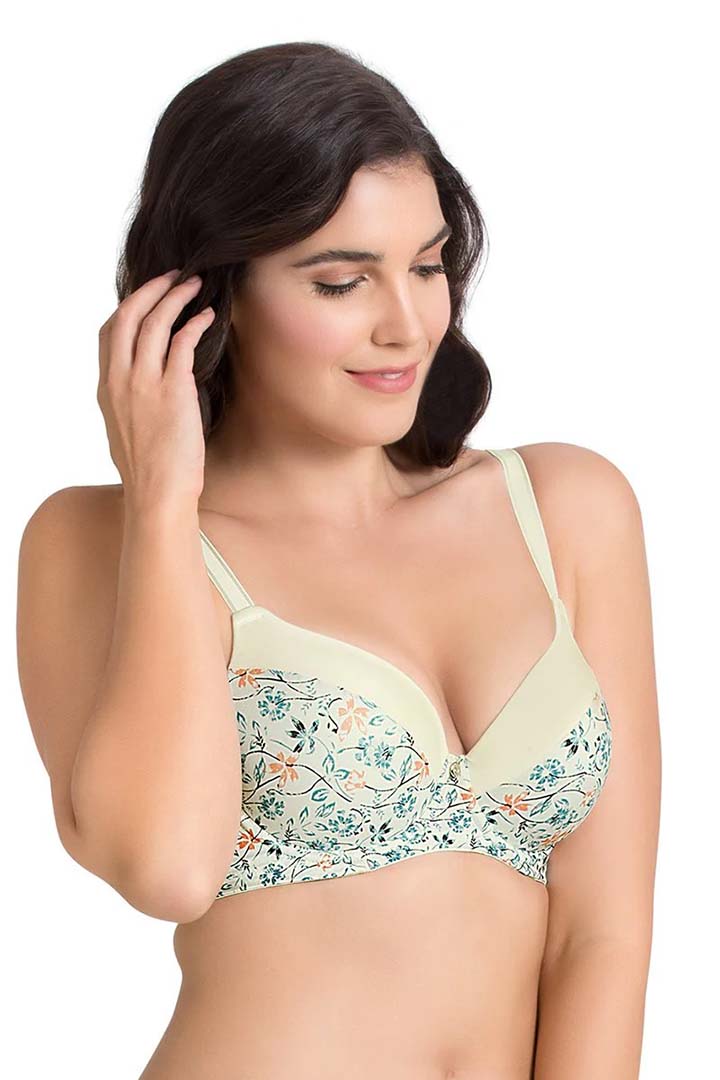 AMANTE BRA -E0001 Ultimo Smooth Definition Padded Wired Bra -Whitesmoke PR