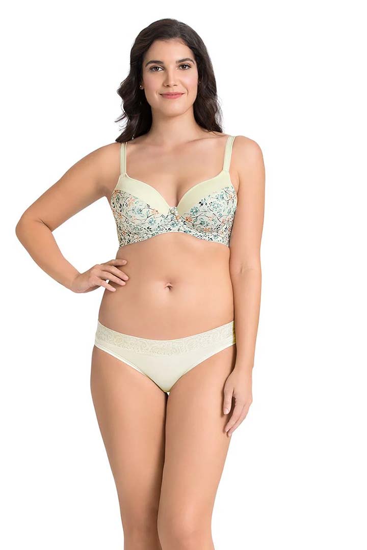 AMANTE BRA -E0001 Ultimo Smooth Definition Padded Wired Bra -Whitesmoke PR