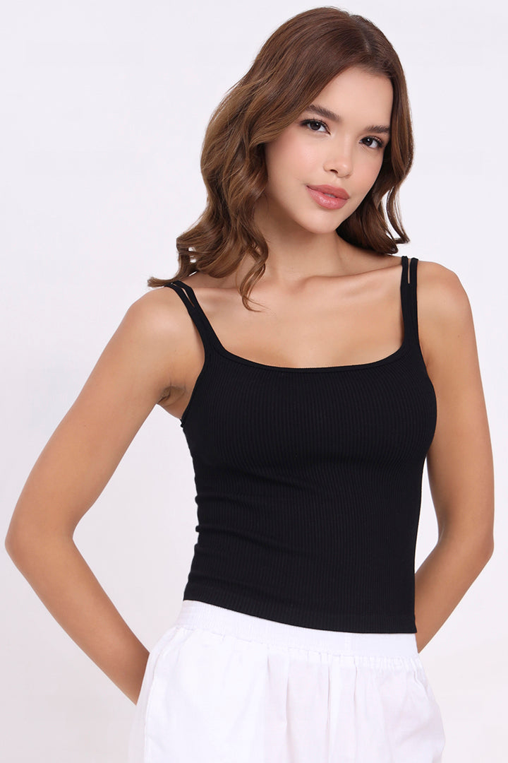 AXTZH Seamless Everyday Bralette X0042-BLACK-CV007