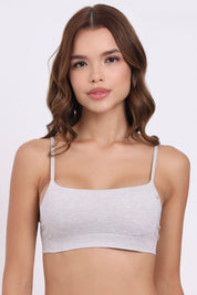 AXTZH Square Neck Bralette BLET X8695-LTGML-CV021